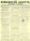 [Gutenberg 60552] • The Kensington Gazette, No. 2, December 14, 1853